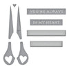 Sharon's Scissors Etched Die Set | In Honor of Sharon Klima