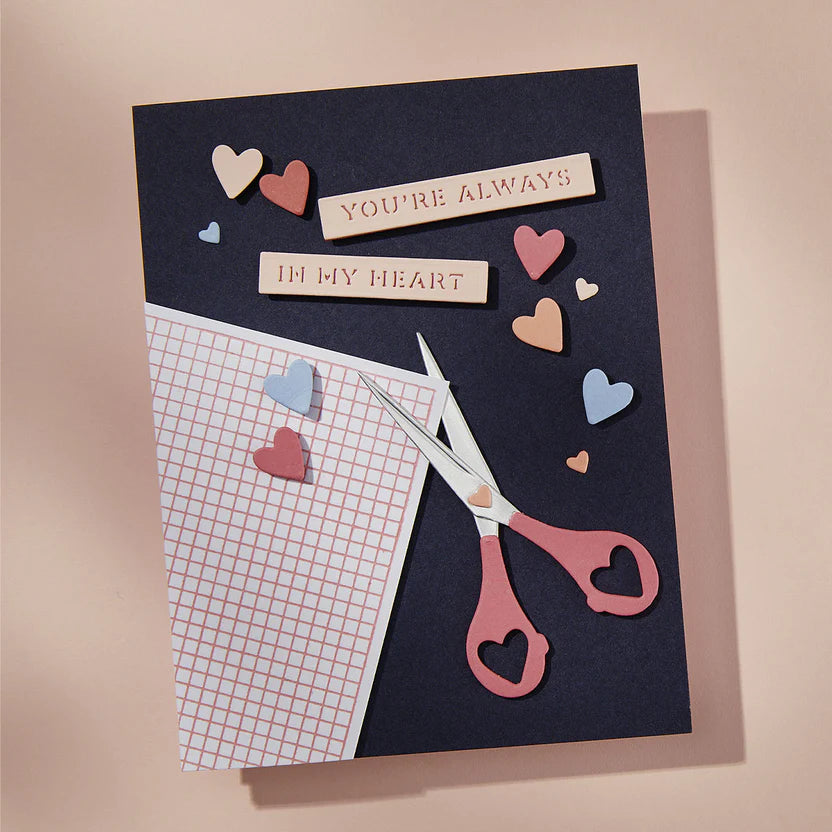 Sharon's Scissors Etched Die Set | In Honor of Sharon Klima