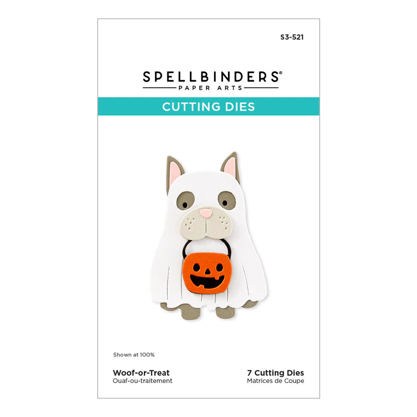 Woof-or-Treat Etched Die Set | Happy Haunting