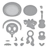 Dancin' Day of the Dead Etched Dies