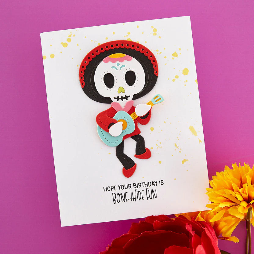 Dancin' Day of the Dead Etched Dies