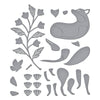 Finley the Fox Etched Die Set {clearance}
