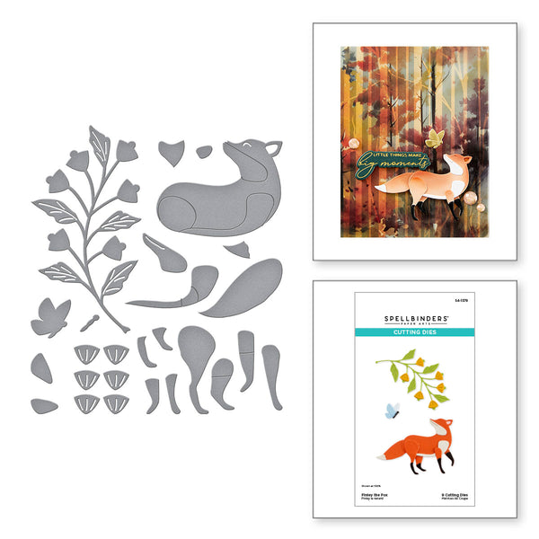 Finley the Fox Etched Die Set {clearance}