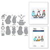 Playful Penguins Etched Dies | Simon Hurley's Let it Snow