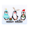 Playful Penguins Etched Dies | Simon Hurley's Let it Snow