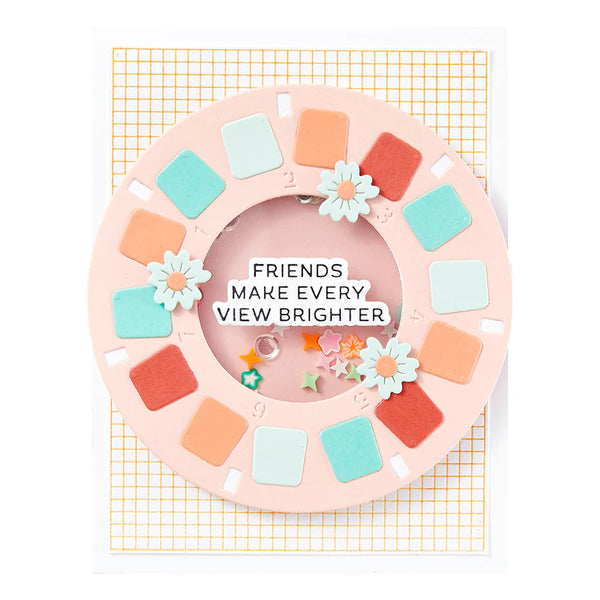 Reel Color Etched Dies | Take Note Collection