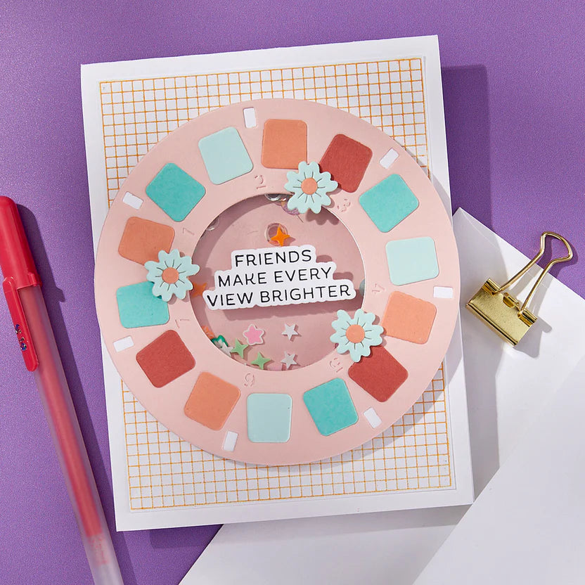 Reel Color Etched Dies | Take Note Collection