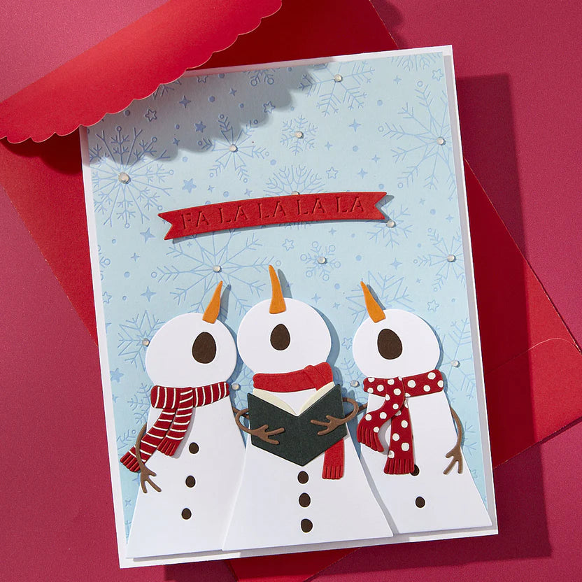 Snowfall Shimmer BetterPress Plate | Wonderland Collection