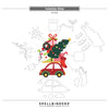 Yuletide Ride Etched Dies | Wonderland Collection