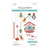 Chiming Christmas Etched Dies | Cuckoo Cottage