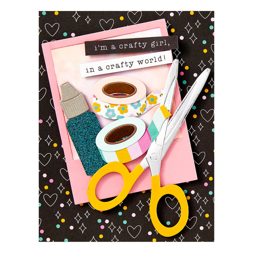 Crafty Tools Etched Dies | Crafty Babe/Simple Stories