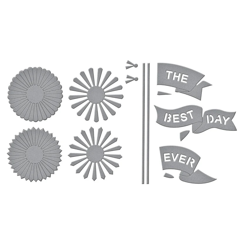Flags & Banners Etched Die Set | Classic Mouse