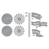 Flags & Banners Etched Die Set | Classic Mouse
