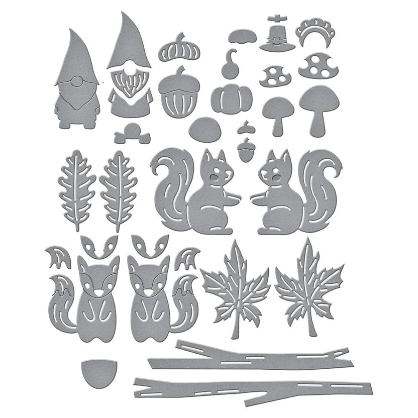 Harvest Time Etched Dies | Cuckoo Cottage