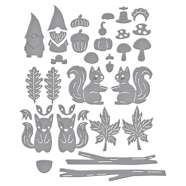 Harvest Time Etched Dies | Cuckoo Cottage