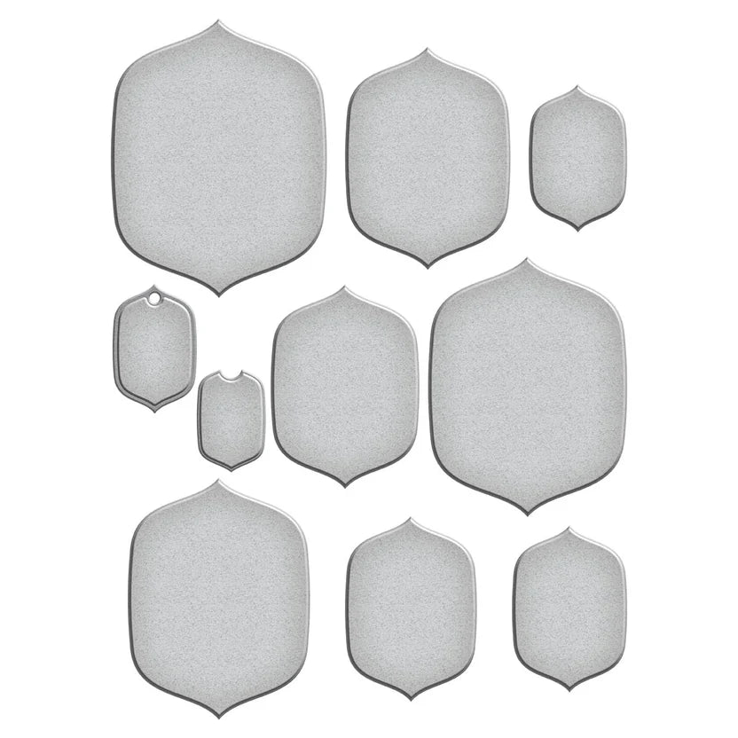 Fresh Picked Labels and Tag Etched Dies | 3D Botanical Collection