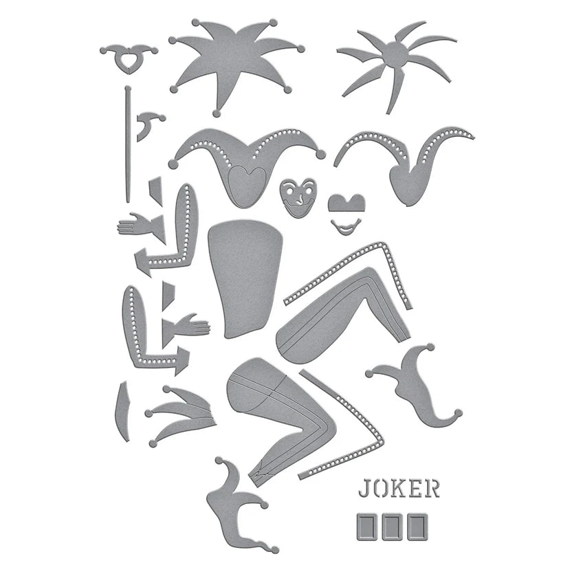 Wild Joker Etched Dies | Jack of All Trades