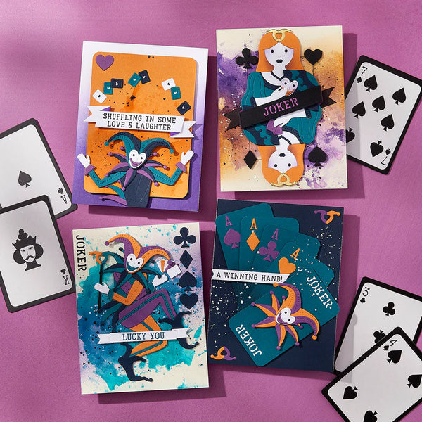 Wild Joker Etched Dies | Jack of All Trades