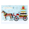 Christmas Horse-Drawn Wagon Etched Dies | Country Christmas Collection