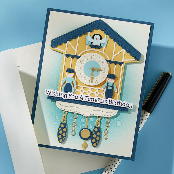 Cuckoo Cottage Sentiments BetterPress Plate & Die Set