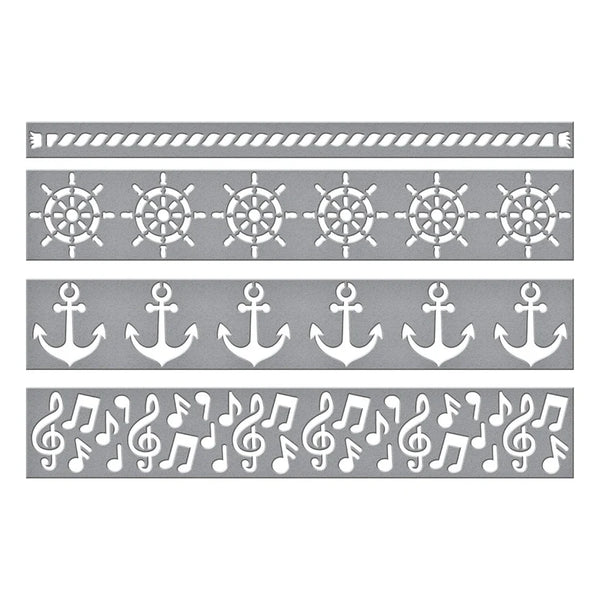 Classic Mouse Borders Etched Die Set | Classic Mouse