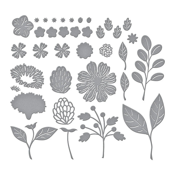 Vivid Blooms Etched Dies | Vivid Expressions