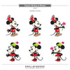 Steamboat Willie Duo Etched Die Set | Classic Mouse
