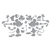 Steamboat Willie Duo Etched Die Set | Classic Mouse