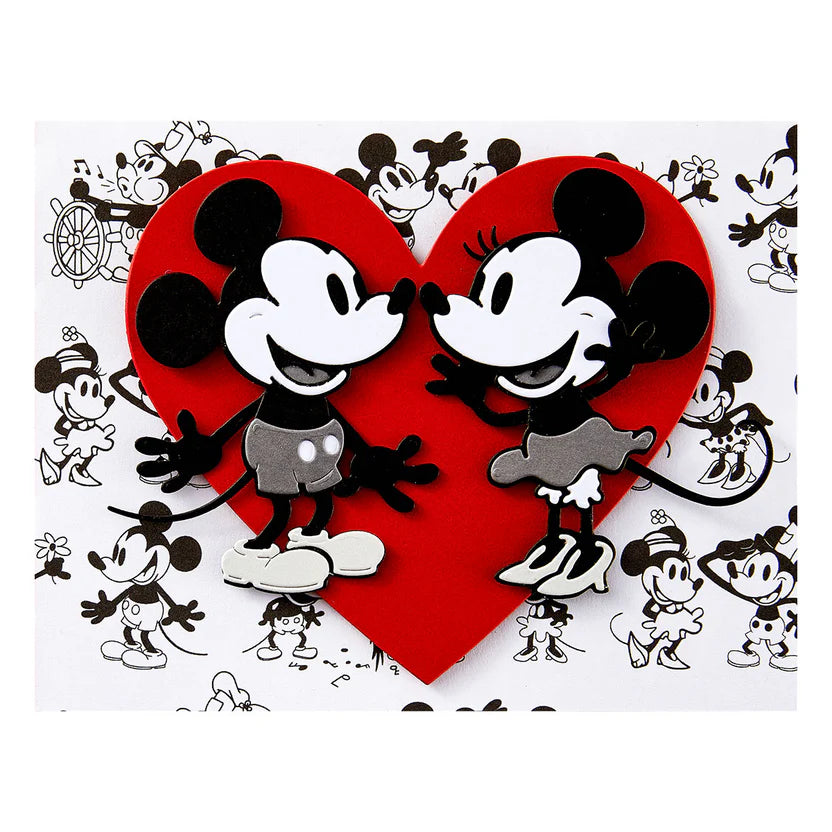 Steamboat Willie Duo Etched Die Set | Classic Mouse