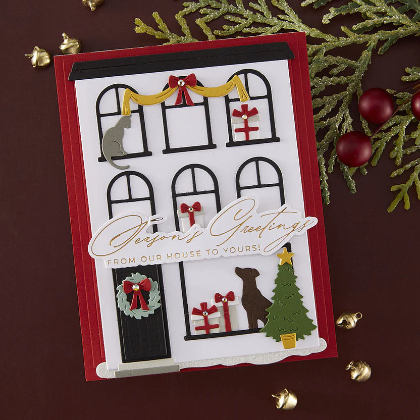 City Holiday Etched Dies | Yana Smakula's City Holiday