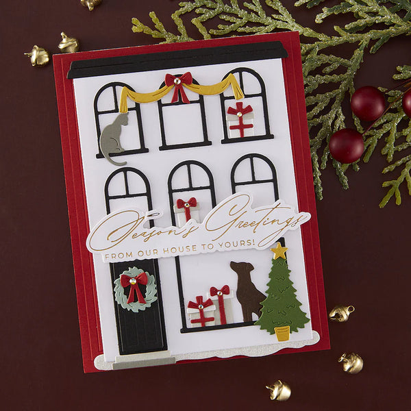 City Holiday Etched Dies | Yana Smakula's City Holiday