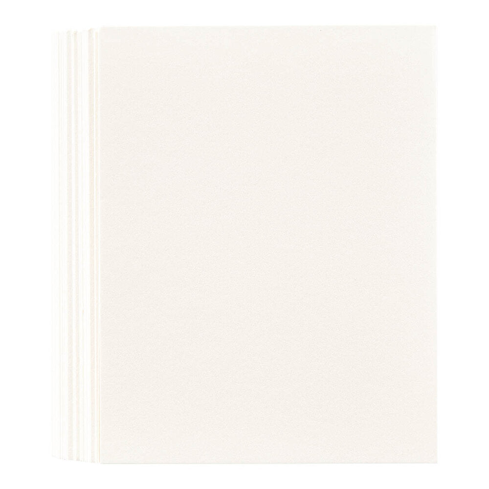 Bisque A2 BetterPress Cotton Card Panels {25pk}