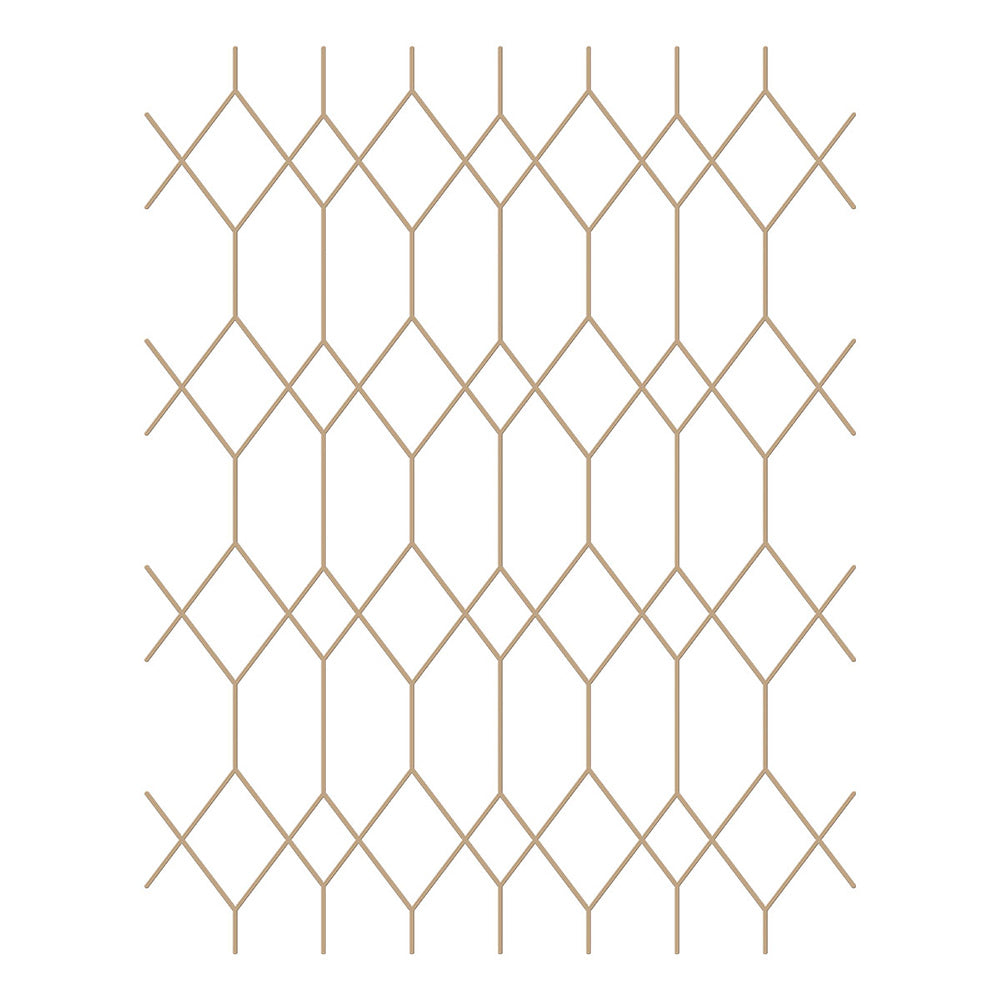 Geometric Diamond Background Hot Foil Plate {Glimmer} | Sealed Collection