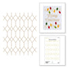 Geometric Diamond Background Hot Foil Plate {Glimmer} | Sealed Collection