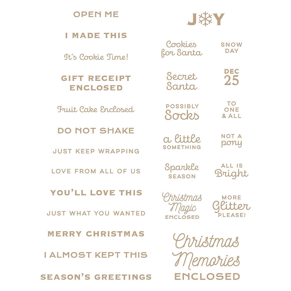 Christmas Magic Hot Foil Plate {Glimmer} | Tinsel Time Collection
