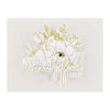 Hello, Friend Sentiments Hot Foil Plate {Glimmer} | Yana Smakula's Anemone Blooms Collection