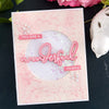 Hello, Friend Sentiments Hot Foil Plate {Glimmer} | Yana Smakula's Anemone Blooms Collection