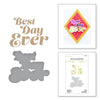 Glimmering Best Day Hot Foil Plate {Glimmer} | It's My Party Collection