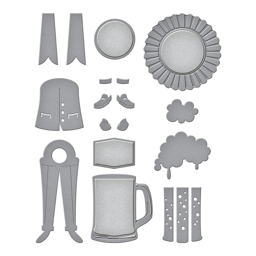 Let's Dance Etched Die Set | Happy Dance Collection