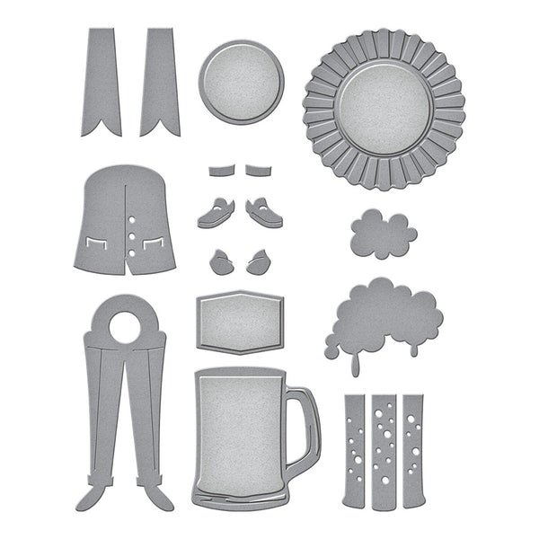 Let's Dance Etched Die Set | Happy Dance Collection