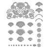 Four Petal Bloom Etched Die Set | Four Petal Collection