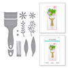 Painted Blooms Etched Die Set | Paint Your World Collection by Vicky Papaioannou