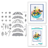 Umbrella Bloom Etched Die Set | Showered with Love by Vicky Papaioannou