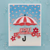 Umbrella Bloom Etched Die Set | Showered with Love by Vicky Papaioannou