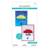 Raining Hearts Etched Die Set | Showered with Love by Vicky Papaioannou