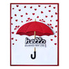 Raining Hearts Etched Die Set | Showered with Love by Vicky Papaioannou
