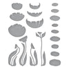 Fresh Picked Anemones Etched Die Set | Fresh Picked Collection