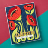 Fresh Picked Anemones Etched Die Set | Fresh Picked Collection