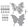 Peacock Butterfly Etched Die Set | Peacock Paradise by Dawn Bibby
