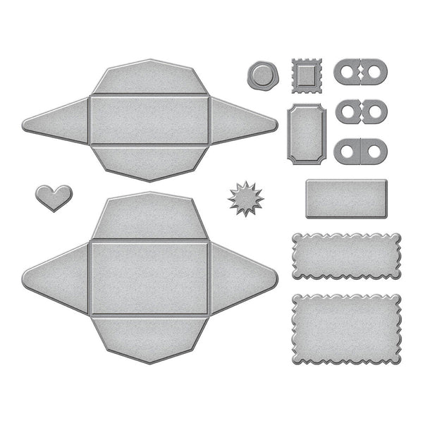 Mini Envelope 2 Etched Die Set | Flea Market Finds by Cathe Holden